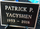 Patrick Yacyshen Name Plate